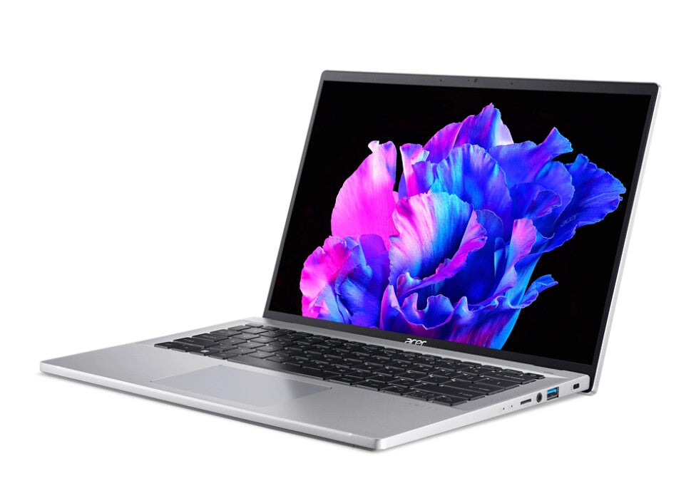 Acer Swift SFG14-42-R1UT AMD Ryzen™ 5 7640U Bärbar dator 35,6 cm (14") 2.8K 16 GB LPDDR5-SDRAM 512 GB SSD Wi-Fi 6 (802.11ax) Windows 11 Home Silver