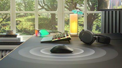 Steelseries Rival 3 Wireless datormöss Spela högerhand Trådlös RF + Bluetooth Optisk 18000 DPI