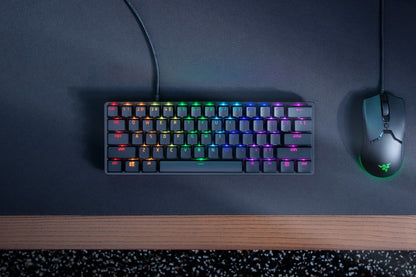 Razer Huntsman Mini tangentbord Spela USB QWERTY Nordic Svart