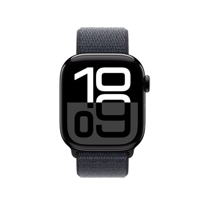 Apple Watch Series 10 OLED 42 mm Digital 374 x 446 pixlar Pekskärm 4G Svart Wi-Fi GPS