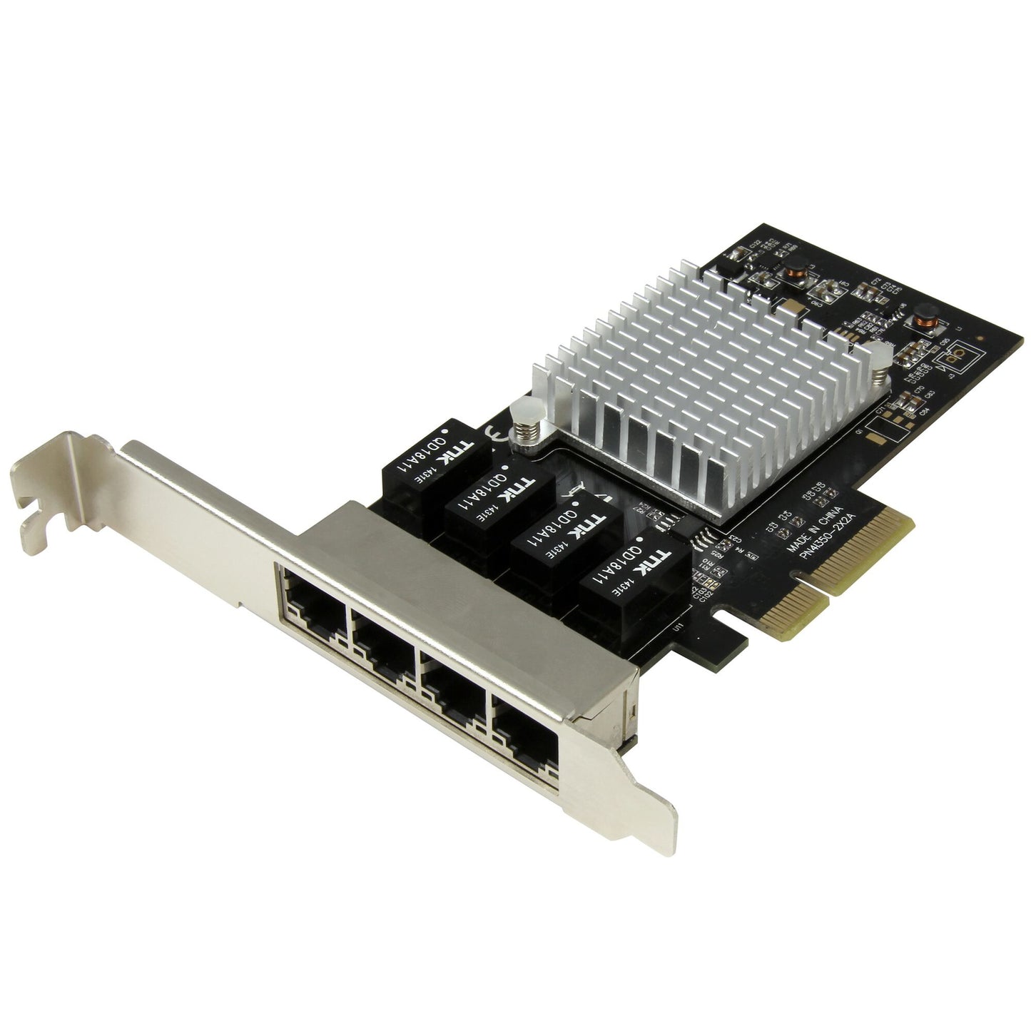 StarTech.com Gigabit Ethernet Nätverkskort med 4 portar - PCI Express, Intel I350 NIC