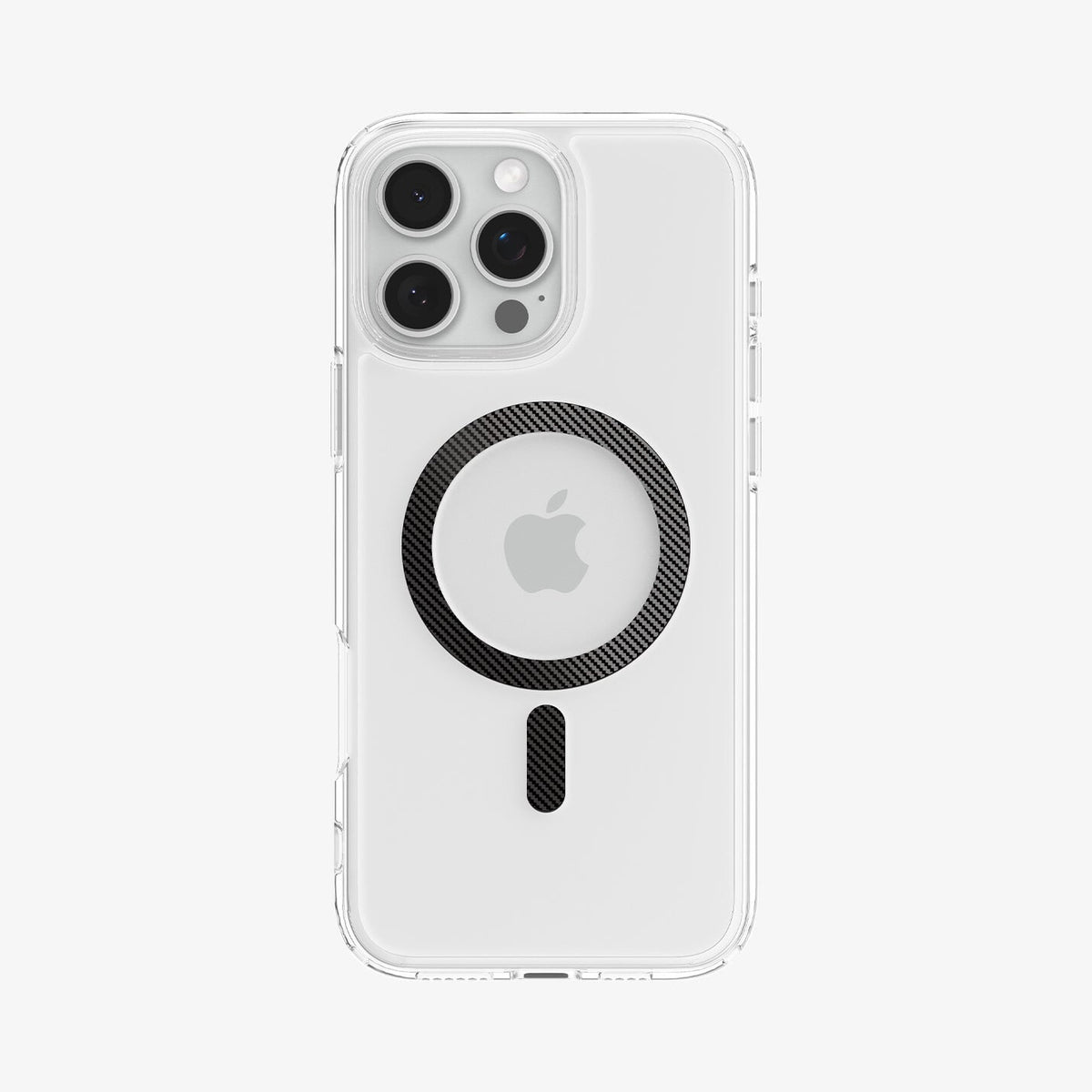 Spigen Ultra Hybrid (MagFit) mobiltelefonfodral 17,5 cm (6.9") Mobilskal Transparent