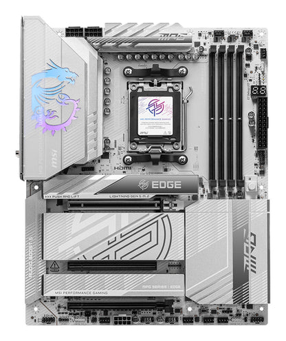 MSI MPG X870E EDGE TI WIFI moderkort AMD X870E AM5-sockel ATX
