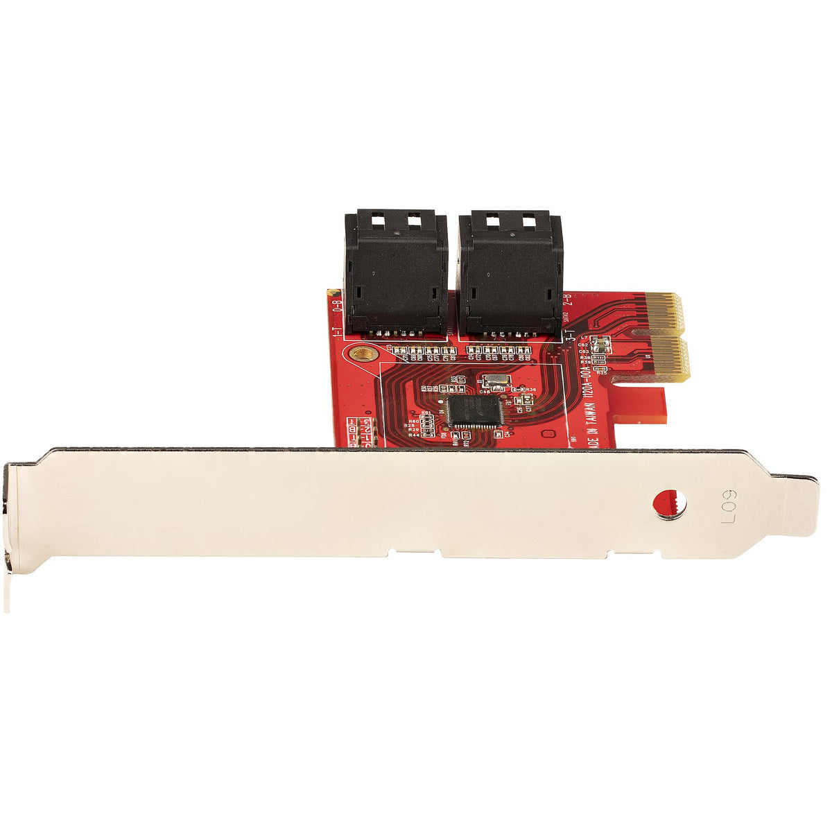 StarTech.com SATA PCIe-kort - PCIe SATA-expansionskort med 4 portar - 6 Gbps - Lågprofilfäste - Staplade SATA-kontakter - ASM1164 Non-Raid - PCI Express till SATA-omvandlare