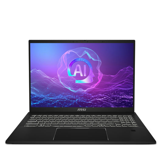 MSI Summit A16 Al+A3HMTG-035 AMD Ryzen AI 9 365 Hybrid (2-i-1) 40,6 cm (16") Pekskärm Quad HD+ 32 GB LPDDR5-SDRAM 1 TB SSD Wi-Fi 7 (802.11be) Windows 11 Pro Svart