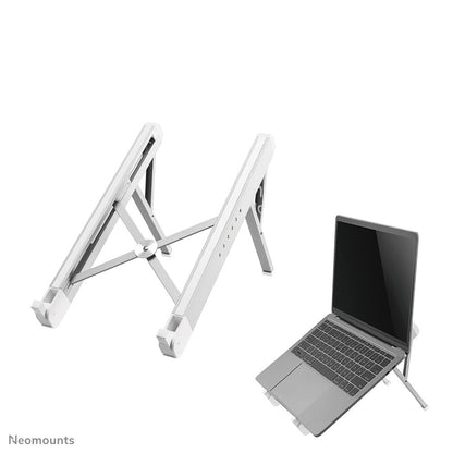 Neomounts NSLS010 Ställ för bärbara datorer Ställ till bärbara datorer Silver 43,2 cm (17")