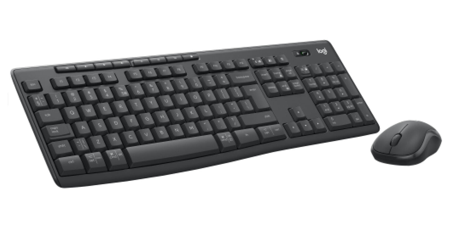 Logitech 920-012077 tangentbord Mus inkluderad Kontor Bluetooth QWERTY Amerikanskt internationellt grafit