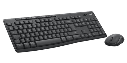 Logitech 920-012077 tangentbord Mus inkluderad Kontor Bluetooth QWERTY Amerikanskt internationellt grafit