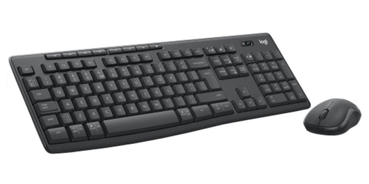 Logitech 920-012077 tangentbord Mus inkluderad Kontor Bluetooth QWERTY Amerikanskt internationellt grafit