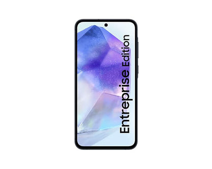 Samsung Galaxy A55 5G Enterprise Edition 16,8 cm (6.6") Hybrid Dual SIM Android 14 USB Type-C 8 GB 128 GB 5000 mAh Marinblå