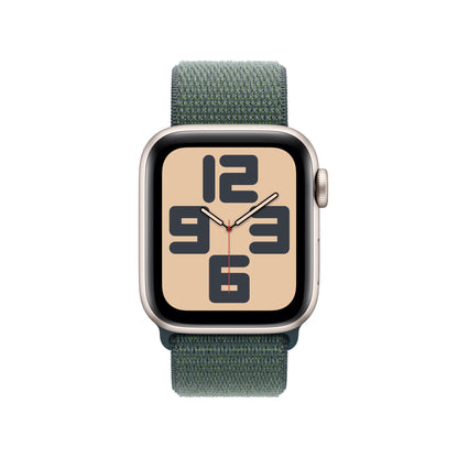 Apple Watch SE OLED 40 mm Digital 324 x 394 pixlar Pekskärm Beige Wi-Fi GPS