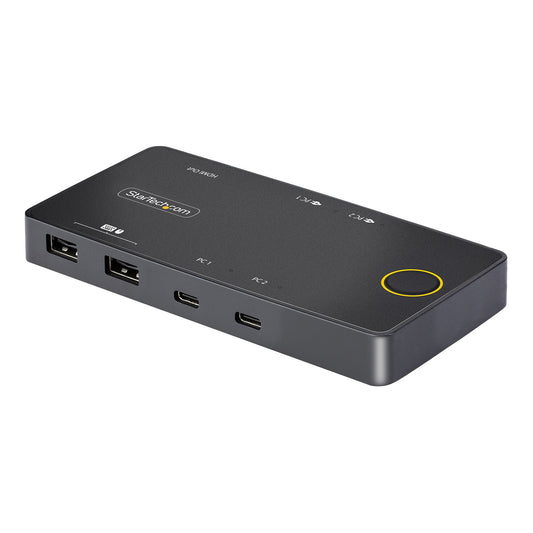 StarTech.com C2-H46-UC2-PD-KVM KVM-switchar Svart