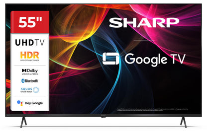 Sharp 55HL4265E TV-apparat 139,7 cm (55") 4K Ultra HD Smart-TV Wi-Fi Svart