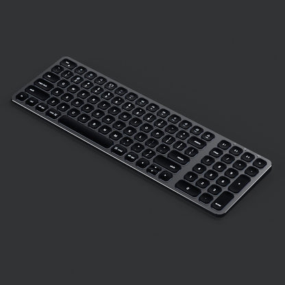 Satechi ST-ACBKM-DE tangentbord Hem Bluetooth QWERTZ tyska Svart, Grå