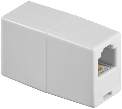 Goobay 93052 delare för telefonlinjer RJ-11 F Vit