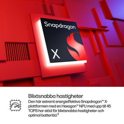 HP EliteBook 6 G1q Next Gen AI PC Copilot+ PC Snapdragon X1P-42-100 Bärbar dator 35,6 cm (14") WUXGA 32 GB LPDDR5x-SDRAM 1 TB SSD Wi-Fi 7 (802.11be) Windows 11 Pro Silver