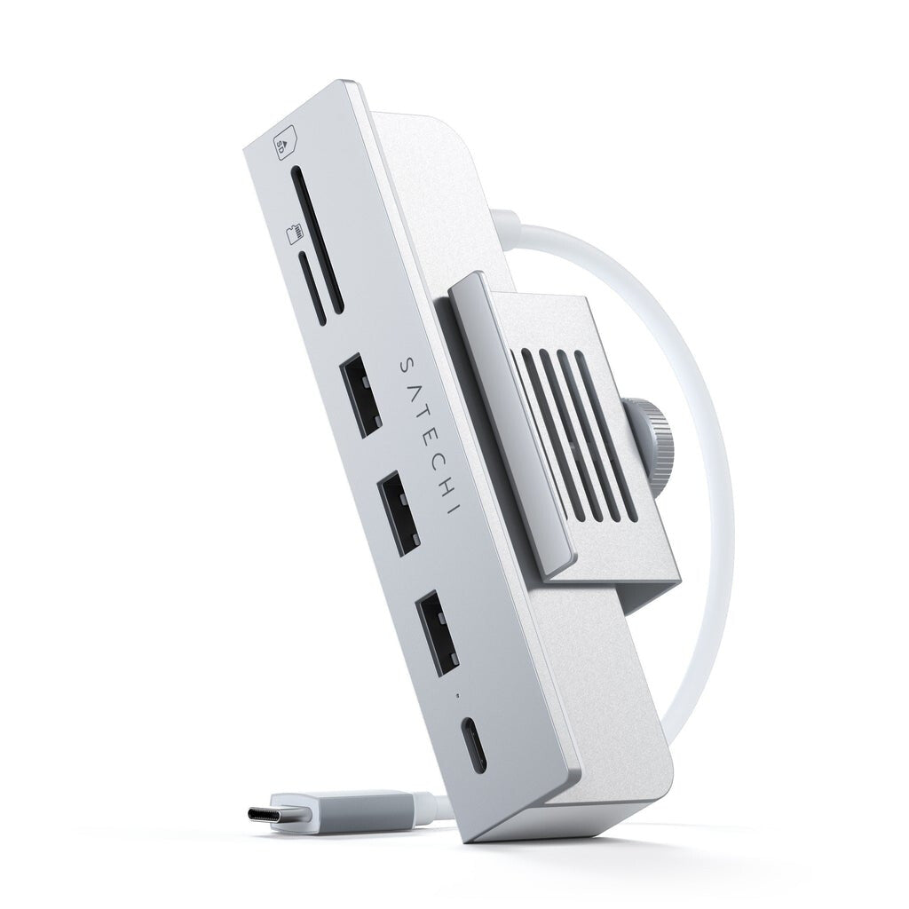 Satechi ST-UCICHS dockningsstationer för bärbara datorer USB 3.2 Gen 1 (3.1 Gen 1) Type-C Silver