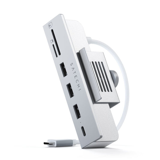 Satechi ST-UCICHS dockningsstationer för bärbara datorer USB 3.2 Gen 1 (3.1 Gen 1) Type-C Silver