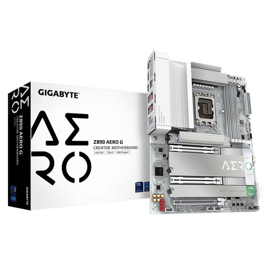 GIGABYTE Z890 AERO G moderkort Intel Z890 Express LGA 1851 (Socket V1) ATX