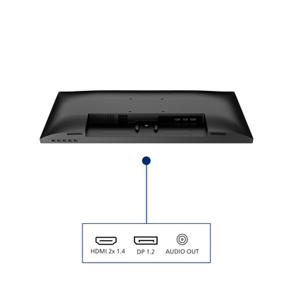 Philips V Line 275V8LA/00 platta pc-skärmar 68,6 cm (27") 2560 x 1440 pixlar Quad HD LED Svart