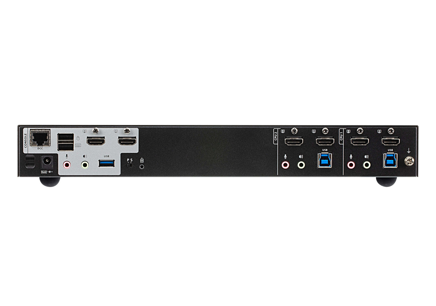 ATEN CS1842 KVM-switchar Rackmontering Svart