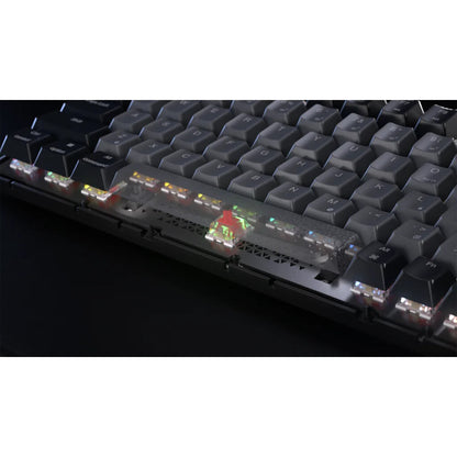 Corsair K65 PLUS WIRELESS 75 % RGB tangentbord Spela Trådlös RF + USB QWERTZ tyska Svart