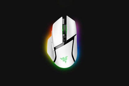 Razer Basilisk V3 Pro datormöss Spela högerhand RF Wireless + Bluetooth + USB Type-C Optisk 30000 DPI