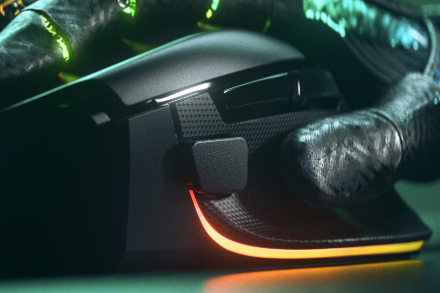 Razer Basilisk V3 datormöss Spela högerhand USB Type-A Optisk 26000 DPI