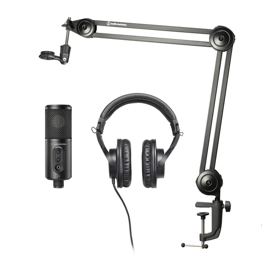 Audio-Technica Creator Pack Svart Mikrofon till PC