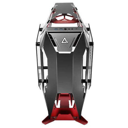 Antec Torque computer case Midi Tower Svart, Röd