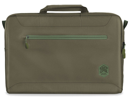 STM STM-117-393P-03 väskor bärbara datorer 40,6 cm (16") Portfölj Grön