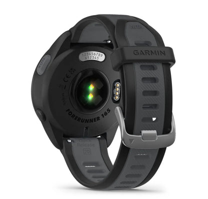 Garmin Forerunner 165 3,05 cm (1.2") AMOLED 43 mm Digital 390 x 390 pixlar Pekskärm Svart GPS