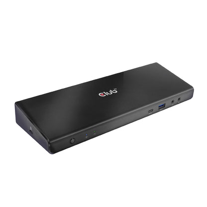 CLUB3D CSV-1562 dockningsstationer för bärbara datorer Dockning USB 3.2 Gen 1 (3.1 Gen 1) Type-C Svart