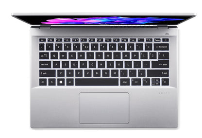 Acer Swift SFG14-42-R1UT AMD Ryzen™ 5 7640U Bärbar dator 35,6 cm (14") 2.8K 16 GB LPDDR5-SDRAM 512 GB SSD Wi-Fi 6 (802.11ax) Windows 11 Home Silver