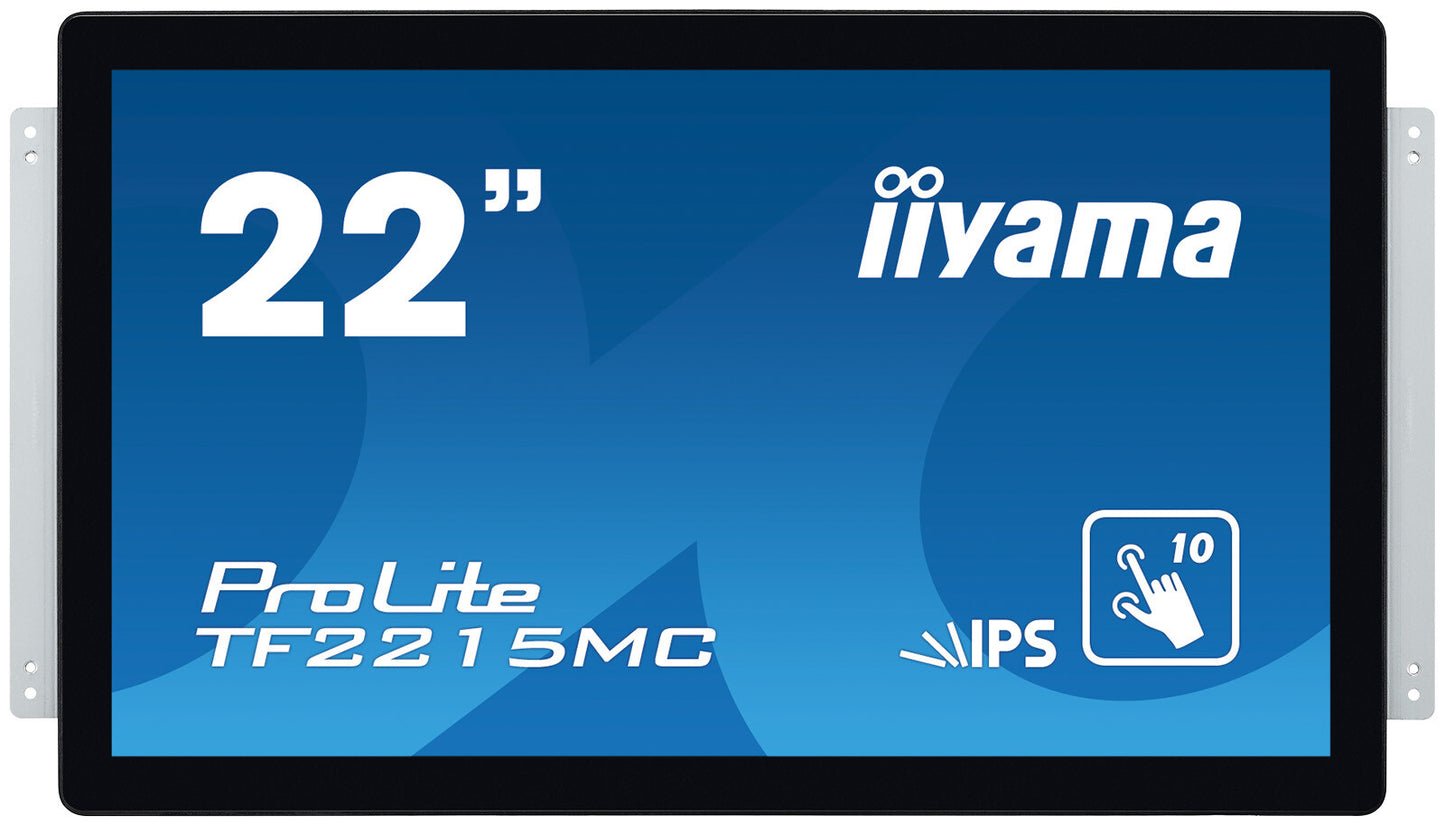 iiyama ProLite TF2215MC-B2 platta pc-skärmar 54,6 cm (21.5") 1920 x 1080 pixlar Full HD LED Pekskärm Flera användare Svart