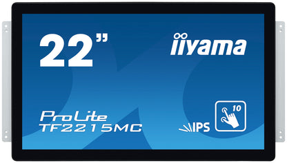 iiyama ProLite TF2215MC-B2 platta pc-skärmar 54,6 cm (21.5") 1920 x 1080 pixlar Full HD LED Pekskärm Flera användare Svart