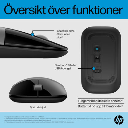 HP Z3700 Dual mus i silver