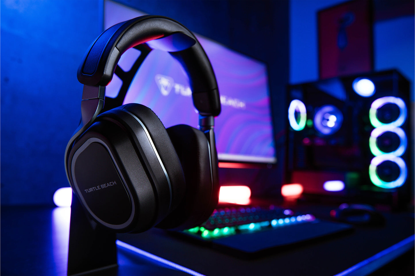 Turtle Beach Stealth 700 Headset Kabel Huvudband Spela Bluetooth Svart, Grå