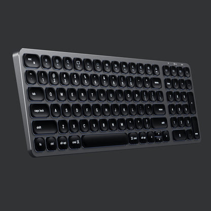 Satechi ST-ACBKM-DE tangentbord Hem Bluetooth QWERTZ tyska Svart, Grå