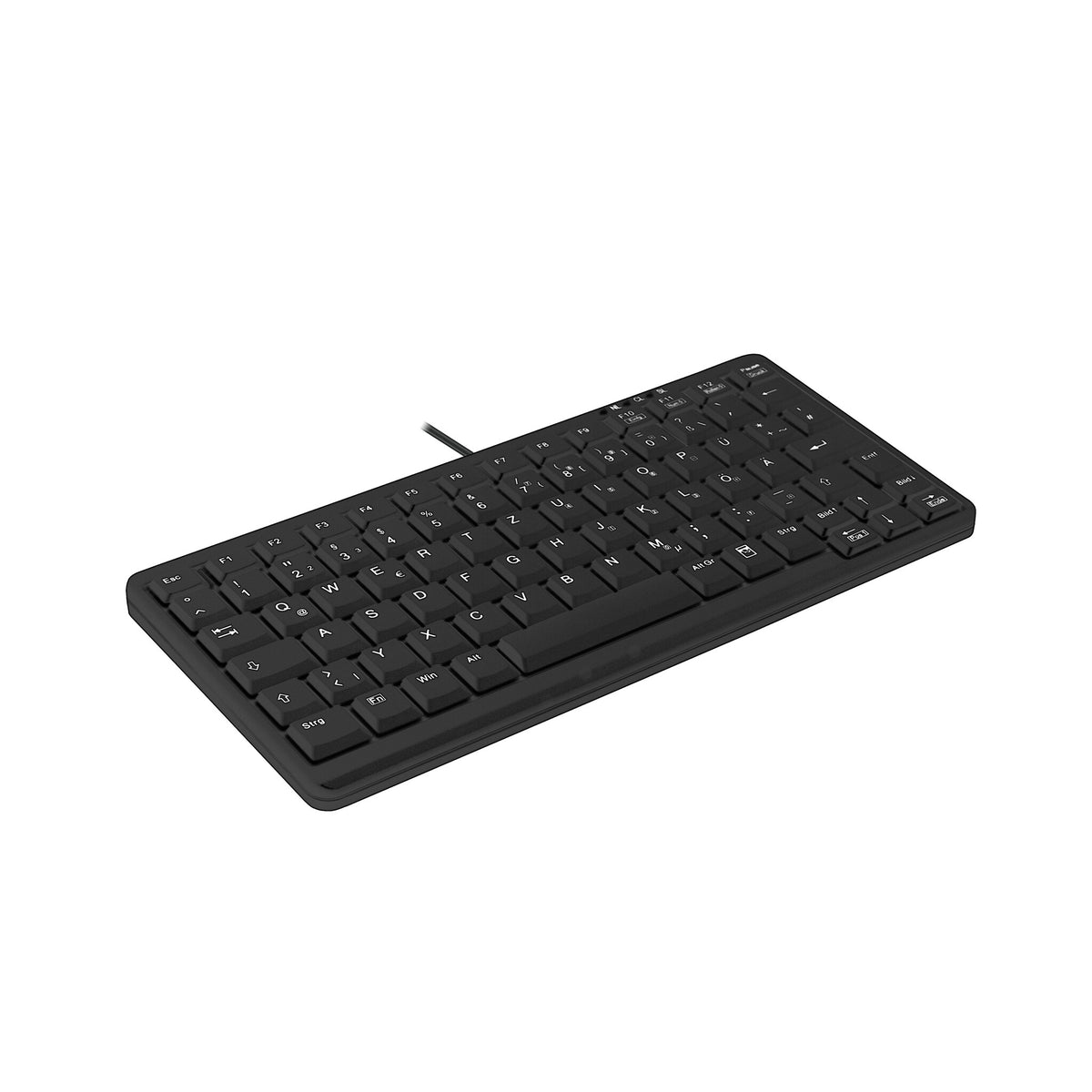 Contour Design Active Key AK-4100-U tangentbord Industriell USB tyska Svart