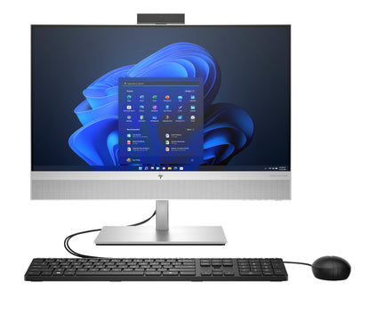 HP EliteOne 840 G9 Bundle Intel® Core™ i5 i5-13500 60,5 cm (23.8") 1920 x 1080 pixlar Allt-i-ett-dator 16 GB DDR5-SDRAM 256 GB SSD Windows 11 Pro Wi-Fi 6E (802.11ax) Silver