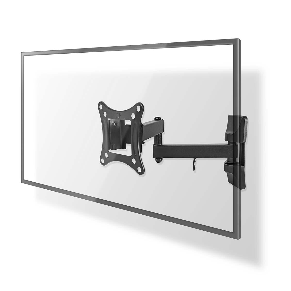 Nedis TVWM1510BK tv-fäste 68,6 cm (27") Svart