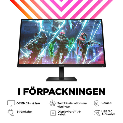 OMEN by HP OMEN 27 tum FHD 240 Hz Gaming-skärm – OMEN 27s
