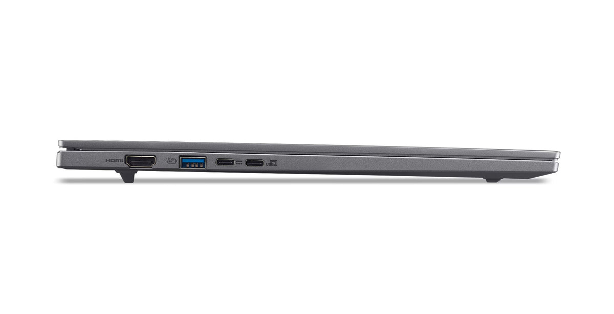 Acer Aspire 16 AI A16-61M-R473 Copilot+ PC AMD Ryzen AI 5 330 Bärbar dator 40,6 cm (16") WUXGA+ 16 GB LPDDR5x-SDRAM 512 GB SSD Wi-Fi 6E (802.11ax) Windows 11 Home tyska Grå