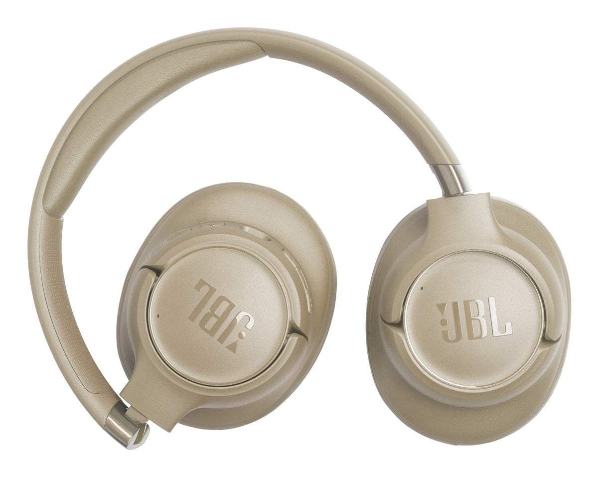 JBL Tune 780NC Headset Kabel & Trådlös Huvudband Samtal/musik USB Type-C Bluetooth Beige