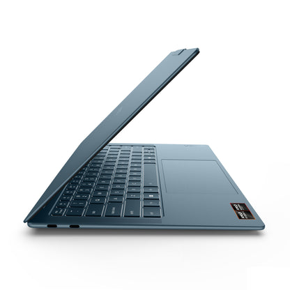 Lenovo Yoga Slim 7 14AGP11 Copilot+ PC AMD Ryzen AI 7 445 Bärbar dator 35,6 cm (14") 2.8K 16 GB 1 TB SSD Wi-Fi 7 (802.11be) Windows 11 Home tyska Turkosblå
