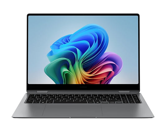 Samsung Galaxy Book5 Pro 360 Copilot+ PC Intel Core Ultra 7 258V Hybrid (2-i-1) 40,6 cm (16") Pekskärm WQXGA+ 32 GB LPDDR5x-SDRAM 512 GB SSD Wi-Fi 7 (802.11be) Windows 11 Pro tyska Grå