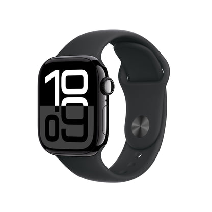 Apple Watch Series 10 OLED 42 mm Digital 374 x 446 pixlar Pekskärm Svart Wi-Fi GPS