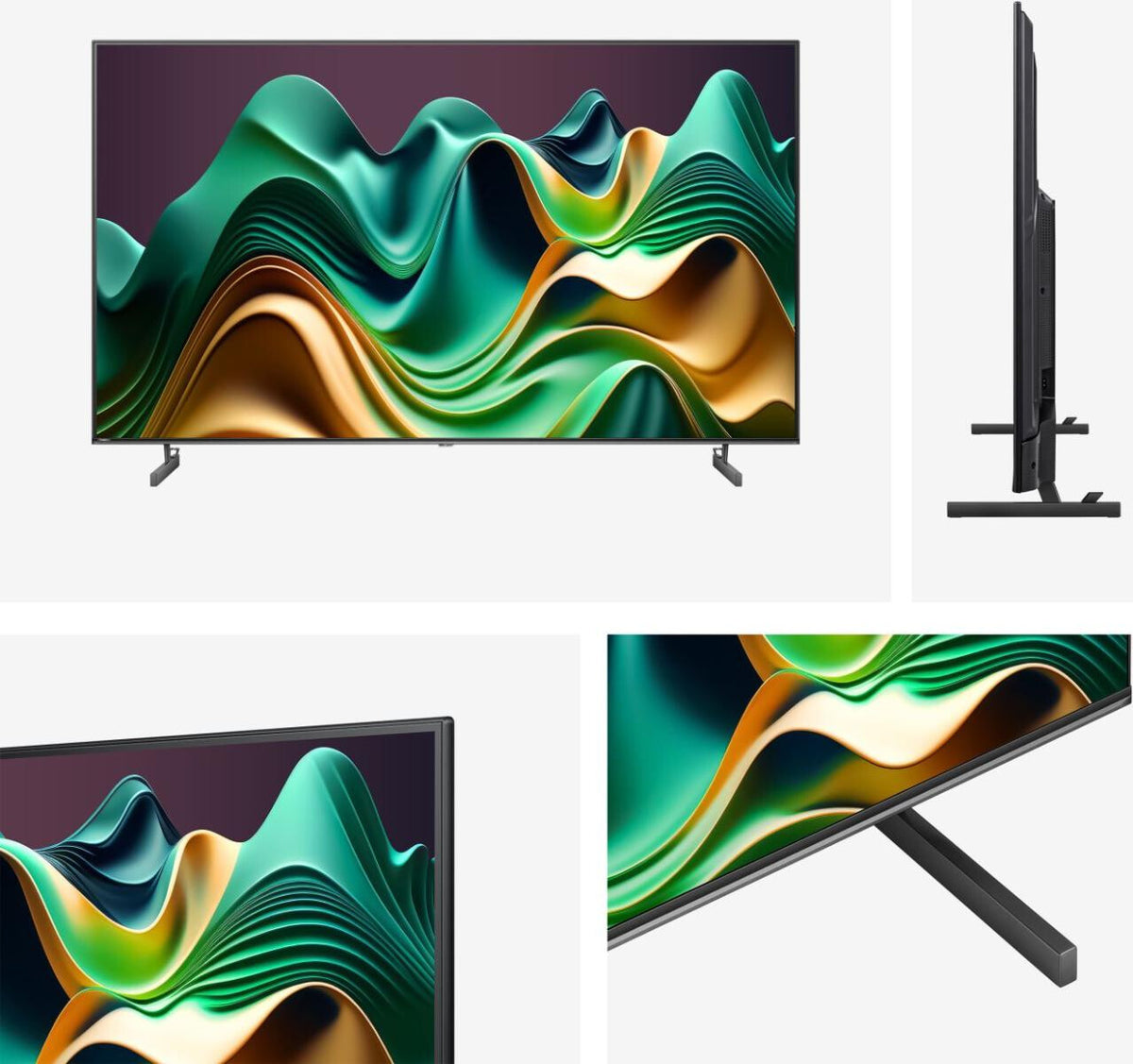Hisense 55U6NQ 139,7 cm (55") 4K Ultra HD Smart-TV Wi-Fi Grå 600 cd/m²