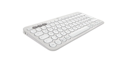 Logitech 920-012204 tangentbord Mus inkluderad Universal Trådlös RF + Bluetooth QWERTZ tyska Vit